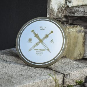 YIKUN Professional PDGA WFDF Disc Golf Tortoise Fruit Line Fairway Distance Driver 170-175g TWIN SWORDS GOLDEN 12 | 5 | -1 | 2 - Image 6