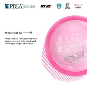 YIKUN Professional PDGA WFDF Disc Golf Distance Driver Fairway Driver 165-175g HU Red  9 | 5 | -2 | 2 - Image 4