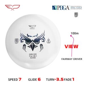 YIKUN Professional PDGA WFDF Disc Golf Driver Driver Fairway Driver 165-170g VIEW  7 | 6 | -3.5 | 1 - Image 3