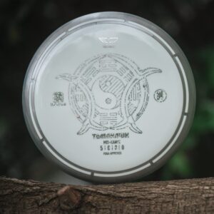 YIKUN Professional PDGA WFDF Disc Golf Midrange Tortoise Line Tomahawk 170-175g Grey  5 | 6 | 0 | 0 - Image 6